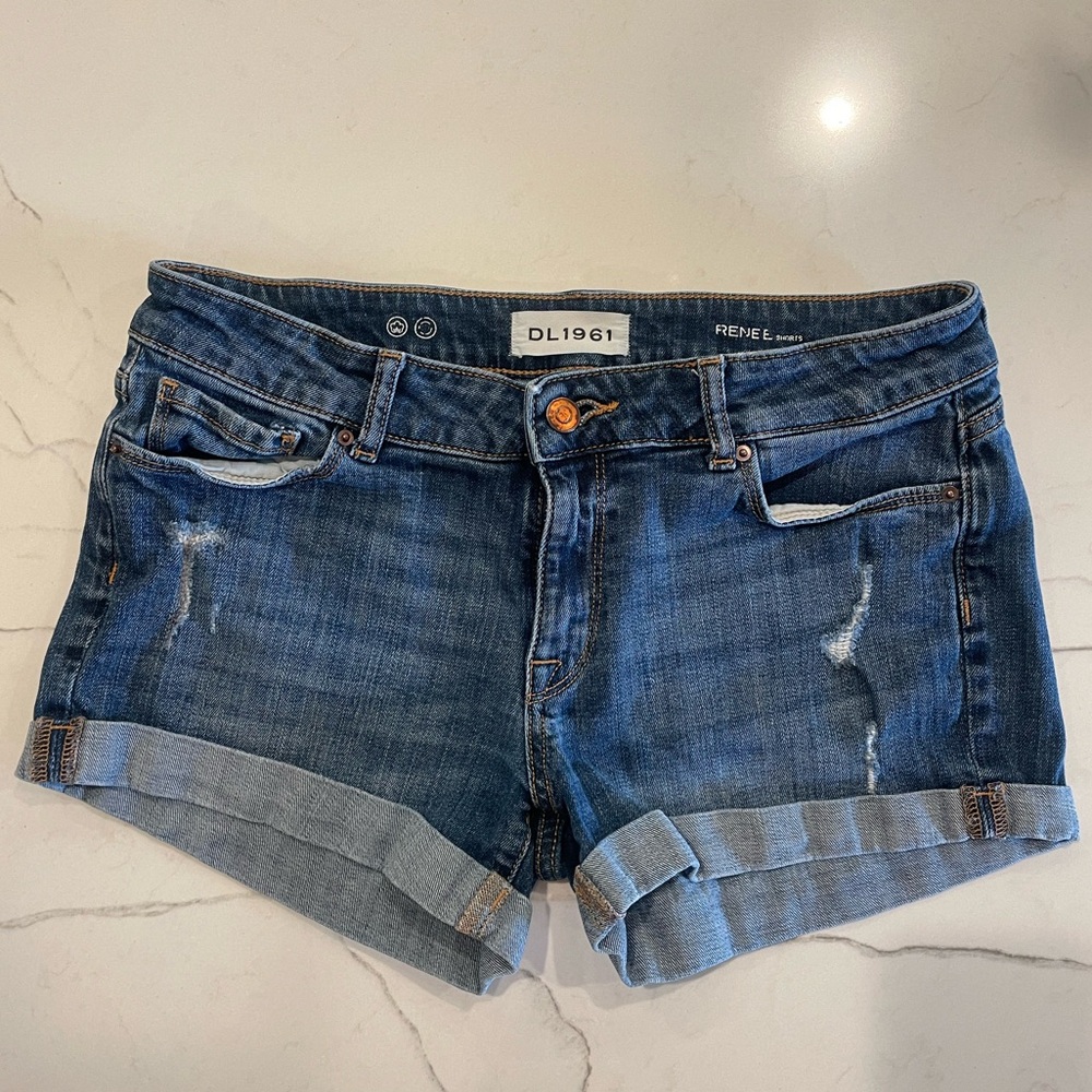 DL1961 Renee Denim Shorts, Size 27, Like New